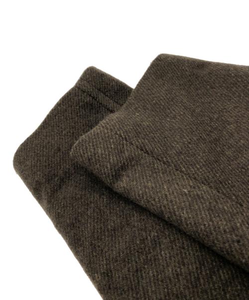 journal standard L'essage（ジャーナルスタンダード レサージュ）journal standard L'essage (ジャーナルスタンダード レサージュ) トップビーバースタンドショートコート ブラウン サイズ:FREEの古着・服飾アイテム