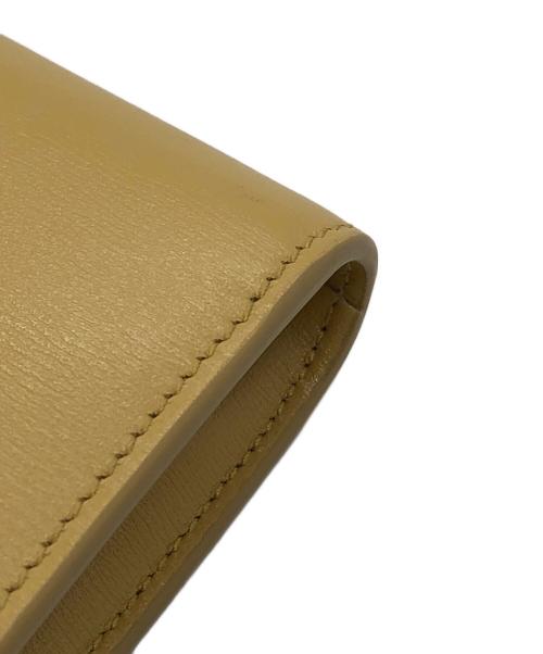 JIL SANDER（ジルサンダー）JIL SANDER (ジルサンダー) CREDIT CARD PURSE イエロー 未使用品の古着・服飾アイテム