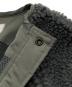 中古・古着 HYKE (ハイク) FAUX SHEARLING JACKET グレー サイズ:S：18000円