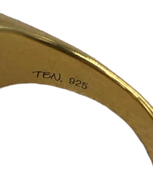 ten.（テン）TEN. (テン) ハートシグネットリング ゴールド サイズ:13号の古着・服飾アイテム