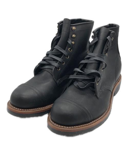 CHIPPEWA（チペワ）CHIPPEWA (チペワ) MESTEAD BOOTS CAP TOE ブラック サイズ:25.5cmの古着・服飾アイテム