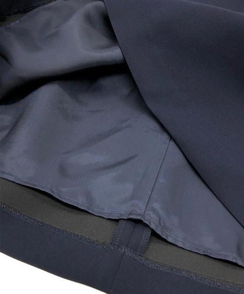BORDERS at BALCONY（ボーダーズアットバルコニー）BORDERS at BALCONY (ボーダーズアットバルコニー) BORDER POCKET TWILL SKIRT ネイビー サイズ:36 未使用品の古着・服飾アイテム