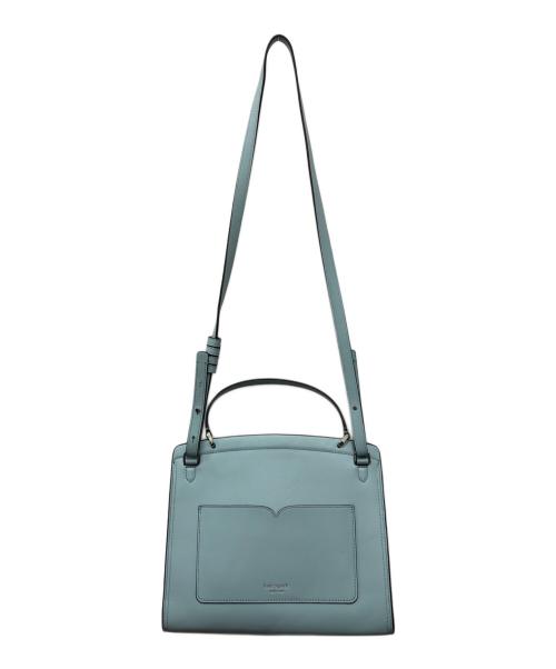 Kate Spade（ケイトスペード）Kate Spade (ケイトスペード) ローミ ディアム サッチェル ブルー サイズ:下記参照の古着・服飾アイテム