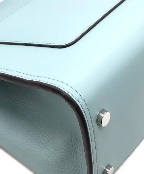 Kate Spade（ケイトスペード）Kate Spade (ケイトスペード) ローミ ディアム サッチェル ブルー サイズ:下記参照の古着・服飾アイテム