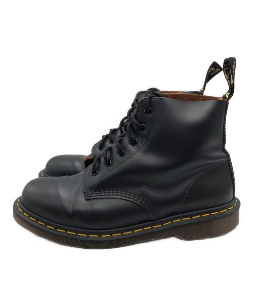 Dr.Martens（ドクターマーチン）Dr.Martens (ドクターマーチン) ６ホールブーツ ブラック サイズ:UK9の古着・服飾アイテム