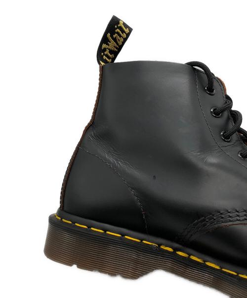 Dr.Martens（ドクターマーチン）Dr.Martens (ドクターマーチン) ６ホールブーツ ブラック サイズ:UK9の古着・服飾アイテム