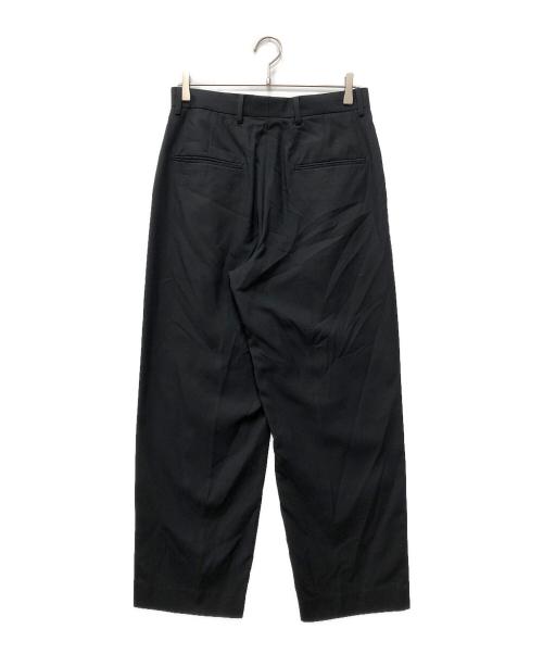 ATON（エイトン）ATON (エイトン) NIDOM SILK STANDARD PANTS ブラック サイズ:02の古着・服飾アイテム