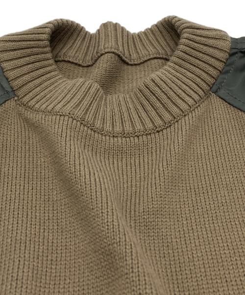sacai（サカイ）sacai (サカイ) Nylon Twill Knit Pullover グリーン サイズ:3の古着・服飾アイテム