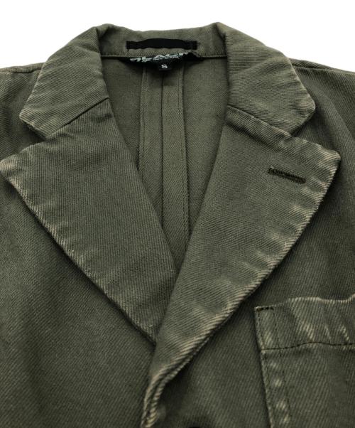 BLACK COMME des GARCONS（ブラックコムデギャルソン）BLACK COMME des GARCONS (ブラックコムデギャルソン) カーバーオール グリーン サイズ:Sの古着・服飾アイテム