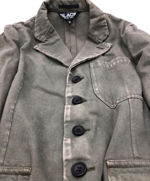 BLACK COMME des GARCONS（ブラックコムデギャルソン）BLACK COMME des GARCONS (ブラックコムデギャルソン) カーバーオール グリーン サイズ:Sの古着・服飾アイテム