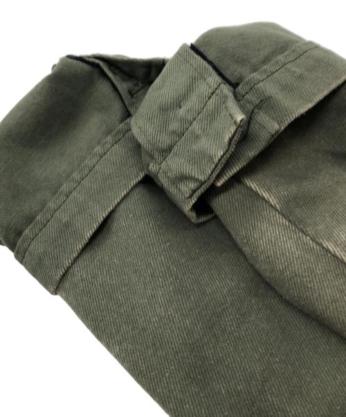 BLACK COMME des GARCONS（ブラックコムデギャルソン）BLACK COMME des GARCONS (ブラックコムデギャルソン) カーバーオール グリーン サイズ:Sの古着・服飾アイテム
