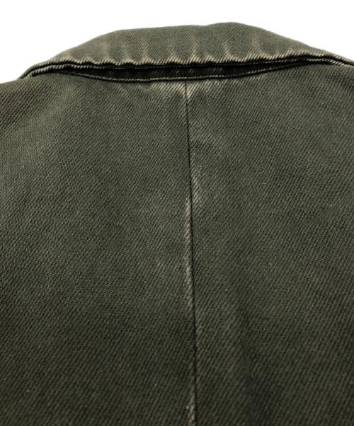 BLACK COMME des GARCONS（ブラックコムデギャルソン）BLACK COMME des GARCONS (ブラックコムデギャルソン) カーバーオール グリーン サイズ:Sの古着・服飾アイテム
