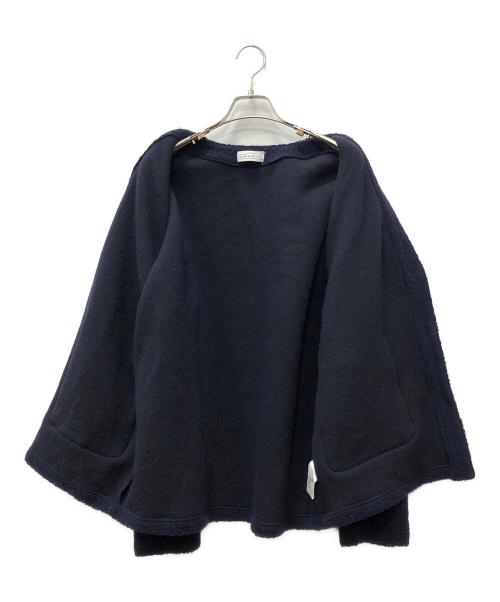 THE NEWHOUSE（ザ ニューハウス）THE NEWHOUSE (ザ ニューハウス) LUIGI CARDIGAN ネイビー サイズ:FREEの古着・服飾アイテム