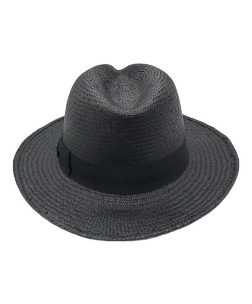 HomeroOrtega（オメロ・オルテガ）HomeroOrtega (オメロ・オルテガ) パナマハット ブラック サイズ:XLの古着・服飾アイテム