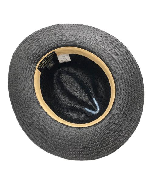 HomeroOrtega（オメロ・オルテガ）HomeroOrtega (オメロ・オルテガ) パナマハット ブラック サイズ:XLの古着・服飾アイテム