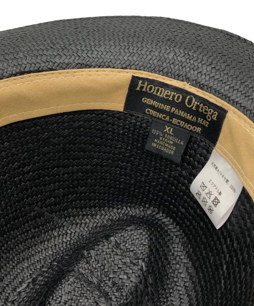 HomeroOrtega（オメロ・オルテガ）HomeroOrtega (オメロ・オルテガ) パナマハット ブラック サイズ:XLの古着・服飾アイテム