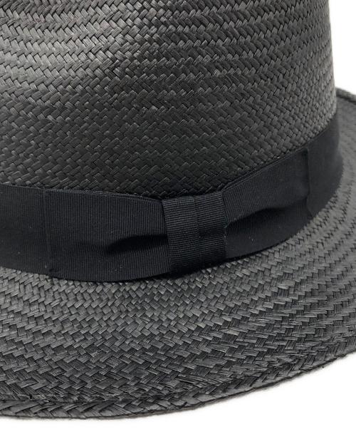 HomeroOrtega（オメロ・オルテガ）HomeroOrtega (オメロ・オルテガ) パナマハット ブラック サイズ:XLの古着・服飾アイテム