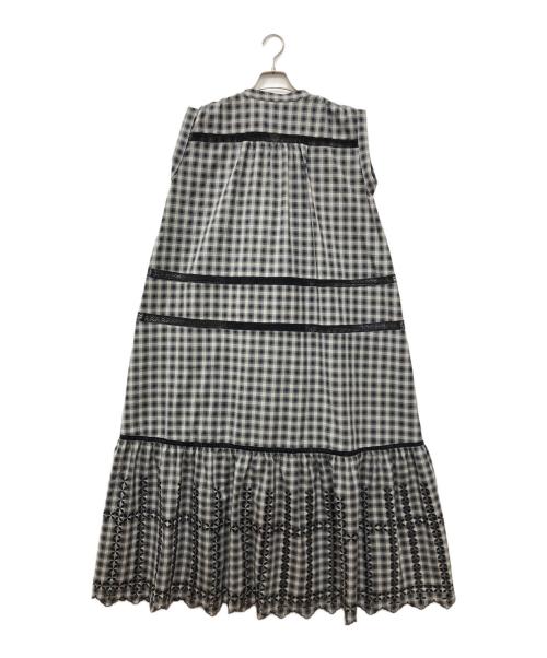 furfur（ファーファー）furfur (ファーファー) スカラー刺繍ワンピース ブラック サイズ:ONE SIZEの古着・服飾アイテム