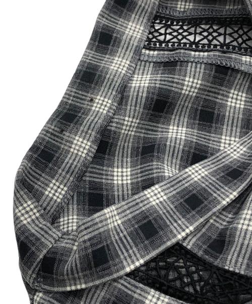 furfur（ファーファー）furfur (ファーファー) スカラー刺繍ワンピース ブラック サイズ:ONE SIZEの古着・服飾アイテム