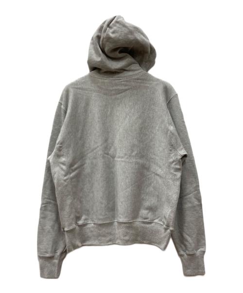 SUPREME（シュプリーム）Supreme (シュプリーム) Champion (チャンピオン) 25SS Hooded Sweatshirt グレー サイズ:Mの古着・服飾アイテム