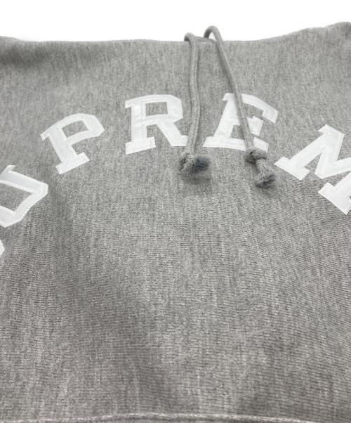 SUPREME（シュプリーム）Supreme (シュプリーム) Champion (チャンピオン) 25SS Hooded Sweatshirt グレー サイズ:Mの古着・服飾アイテム
