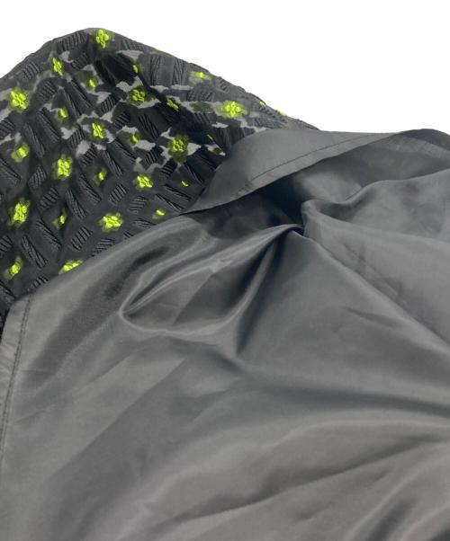 ELENDEEK（エレンディーク）ELENDEEK (エレンディーク) ORGANZA TUCK VOLUME SK ブラック サイズ:2の古着・服飾アイテム