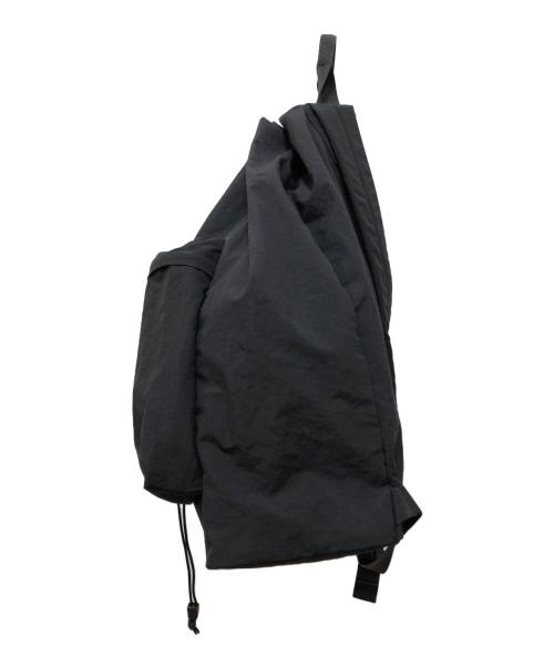 SLOW&CO（スロウアンドコー）SLOW&CO (スロウアンドコー) スパンナイロンドローストリングスデイパック ブラックの古着・服飾アイテム
