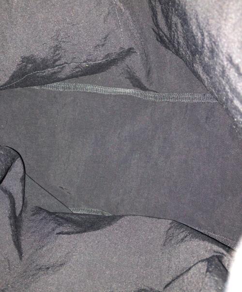 SLOW&CO（スロウアンドコー）SLOW&CO (スロウアンドコー) スパンナイロンドローストリングスデイパック ブラックの古着・服飾アイテム