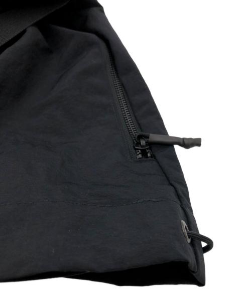 SLOW&CO（スロウアンドコー）SLOW&CO (スロウアンドコー) スパンナイロンドローストリングスデイパック ブラックの古着・服飾アイテム