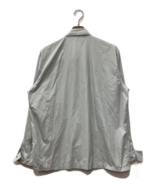 AURALEE（オーラリー）AURALEE (オーラリー) ライトナイロンジップシャツ グレー サイズ:3の古着・服飾アイテム