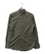 RRLダブルアールエル）の古着「プルオーバーシャツ」｜グリーン