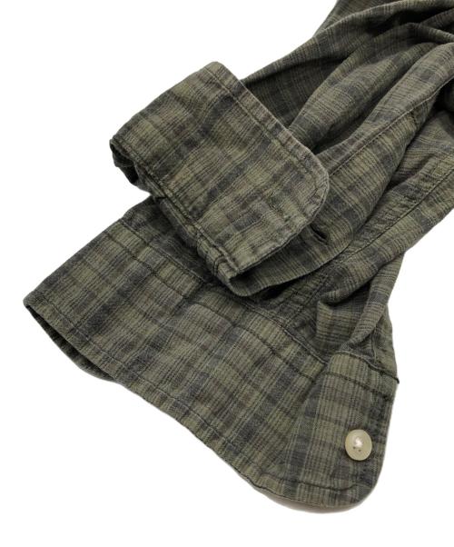 RRL（ダブルアールエル）RRL (ダブルアールエル) プルオーバーシャツ グリーン サイズ:Sの古着・服飾アイテム
