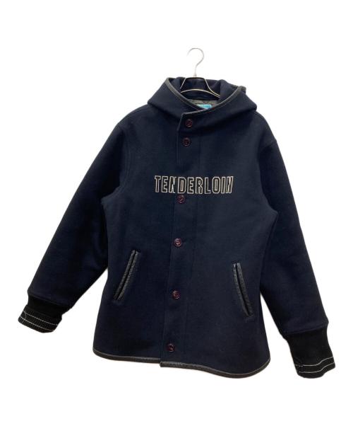 TENDERLOIN（テンダーロイン）TENDERLOIN (テンダーロイン) メルトンコート ネイビー サイズ:XLの古着・服飾アイテム