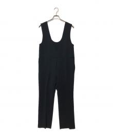 Whim Gazette（ウィムガゼット）の古着「ダブルフェイスサロペット」｜ブラック