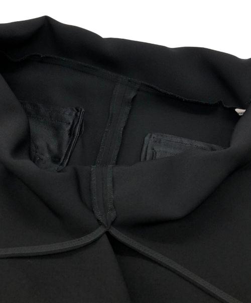 Whim Gazette（ウィムガゼット）Whim Gazette (ウィムガゼット) ダブルフェイスサロペット ブラック サイズ:Fの古着・服飾アイテム