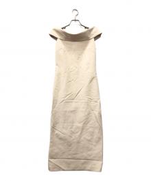 anuans（アニュアンス）の古着「オフショルコンシャスワンピース」｜アイボリー