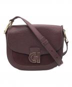 COLE HAANコールハーン）の古着「クラッシックミニサドルバッグ」｜ボルドー