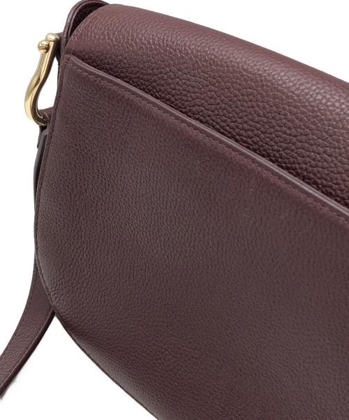 COLE HAAN（コールハーン）COLE HAAN (コールハーン) クラッシックミニサドルバッグ ボルドー サイズ:下記参照の古着・服飾アイテム