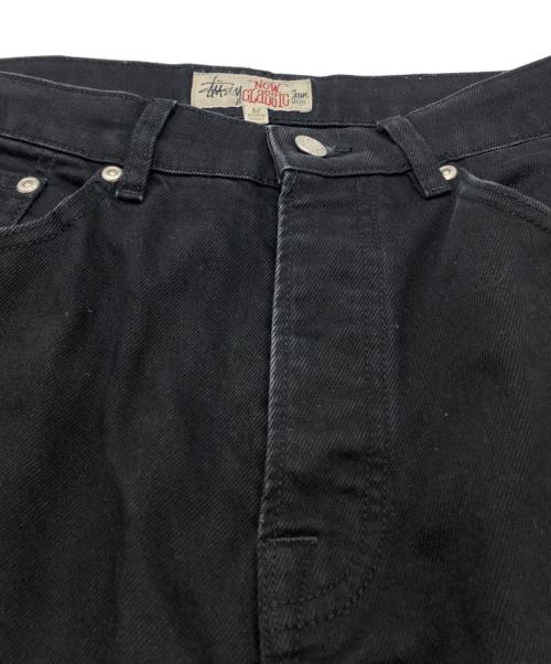 stussy（ステューシー）stussy (ステューシー) NEW CLASSIC JEAN DENIM ブラック サイズ:SIZE 81cm (W32)の古着・服飾アイテム