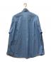 AURALEE (オーラリー) WASHED FINX TWILL BIG SHIRT スカイブルー サイズ:4：25000円