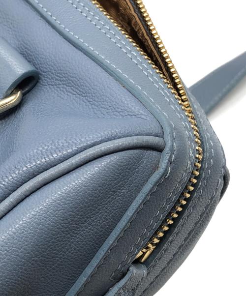 MORABITO（モラビト）MORABITO (モラビト) ミニボストンバッグ ブルー サイズ:下記参照の古着・服飾アイテム