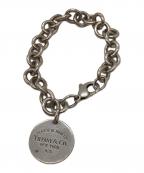 TIFFANY & Co.ティファニー）の古着「リターントゥ ラウンドタグ ブレスレット」｜シルバー