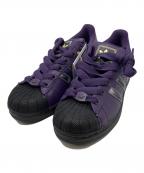 adidasアディダス）の古着「Superstar II」｜パープル