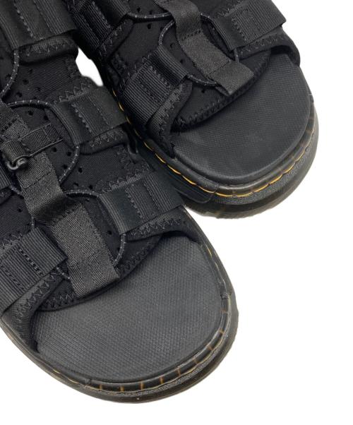 Dr.Martens（ドクターマーチン）Dr.Martens (ドクターマーチン) JERICHOサンダル ブラック サイズ:UK7の古着・服飾アイテム
