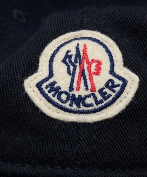 MONCLER（モンクレール）MONCLER (モンクレール) BERRETTO BASEBALL キャップ ブラックの古着・服飾アイテム