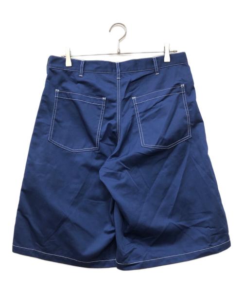 Hysteric Glamour（ヒステリックグラマー）Hysteric Glamour (ヒステリックグラマー) SEE NO EVIL ワッペン ベイカーショーツ ネイビー サイズ:Mの古着・服飾アイテム