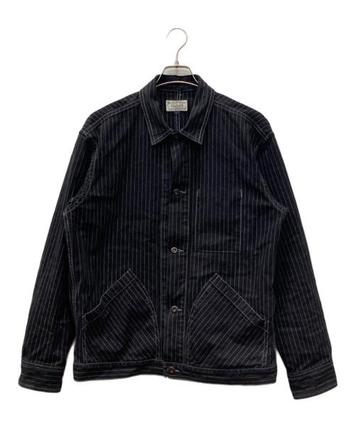 Schott（ショット）Schott (ショット) OLD HICKORY DENIM JACKET ブラック サイズ:Lの古着・服飾アイテム