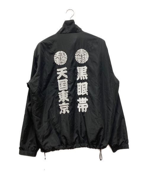 BlackEyePatch（ブラックアイパッチ）BlackEyePatch (ブラックアイパッチ) WACKO MARIA (ワコマリア) ナイロンジップジャケット ブラック サイズ:Lの古着・服飾アイテム