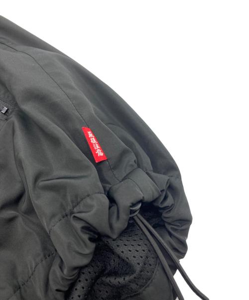 BlackEyePatch（ブラックアイパッチ）BlackEyePatch (ブラックアイパッチ) WACKO MARIA (ワコマリア) ナイロンジップジャケット ブラック サイズ:Lの古着・服飾アイテム