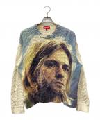 SUPREMEシュプリーム）の古着「Kurt Cobain Sweater」｜ホワイト